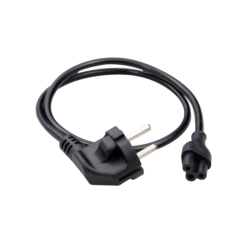 EU 3-pin PVC sheath copper plug power cord