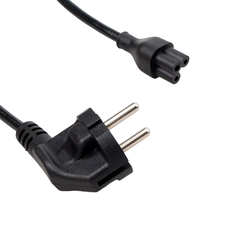 EU 3-pin PVC sheath copper plug power cord